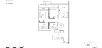 pinetree-hill-floor-plan-2-bedroom-premium-type-2BP4