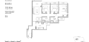 pinetree-hill-floor-plan-3-bedroom-type-3B1